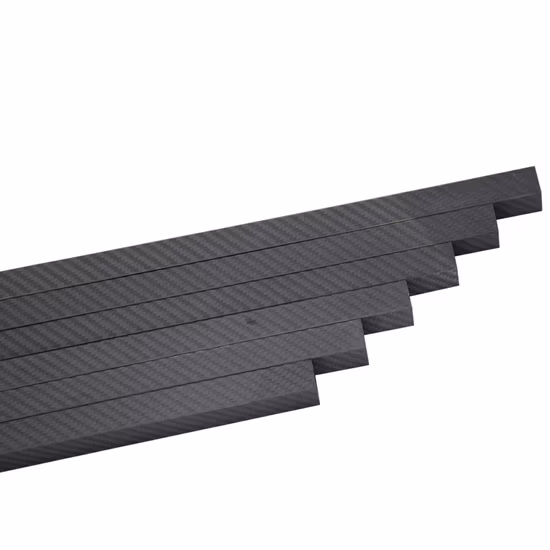 Woven Pattern Carbon Fiber Tube 6 Foot Carbon Fiber Tube