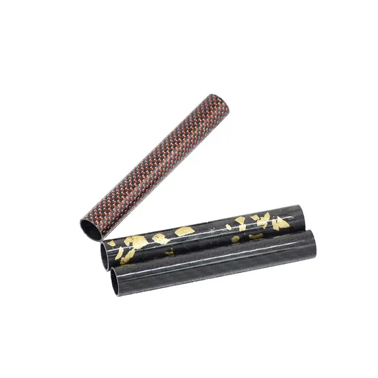 Woven Pattern Carbon Fiber Tube 6 Foot Carbon Fiber Tube