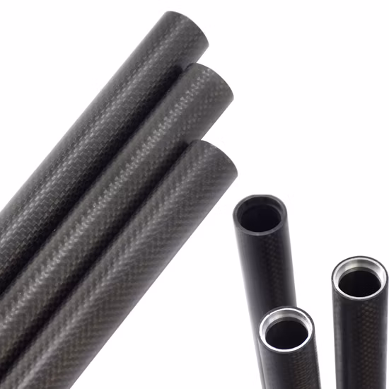 Woven Pattern Carbon Fiber Tube 6 Foot Carbon Fiber Tube